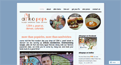 Desktop Screenshot of aikopops.com